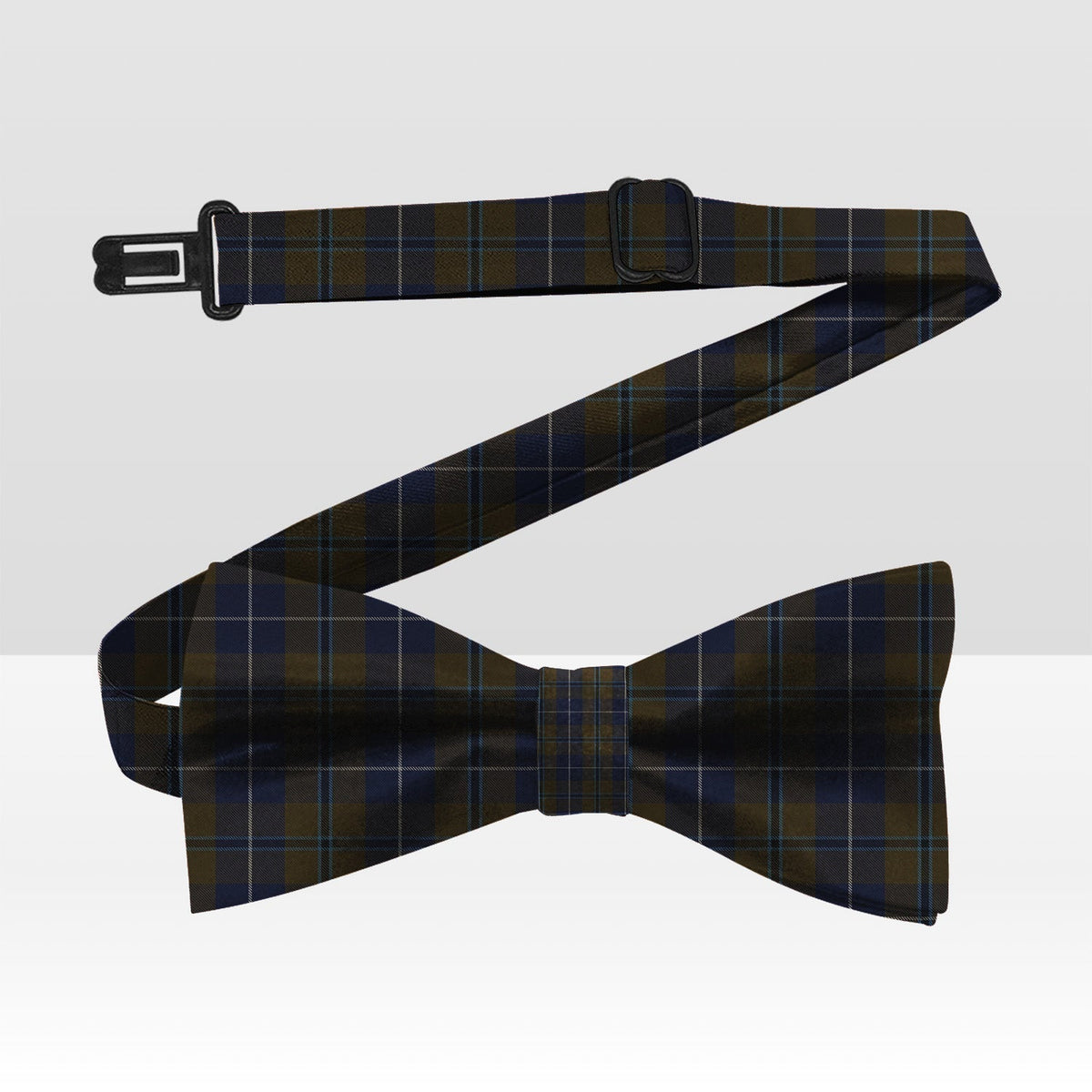 Clan Douglas Brown Tartan Bow Tie MC24 Clan Douglas Tartan Today   