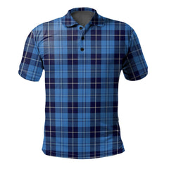 Clan Douglas Variation Tartan Polo Shirt BF32 Douglas Variation Tartan Tartan Polo   