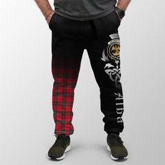 Clan Drummond Modern Tartan Crest Jogger Sweatpants  Alba Celtic Style SI51 Clan Drummond Tartan Today   