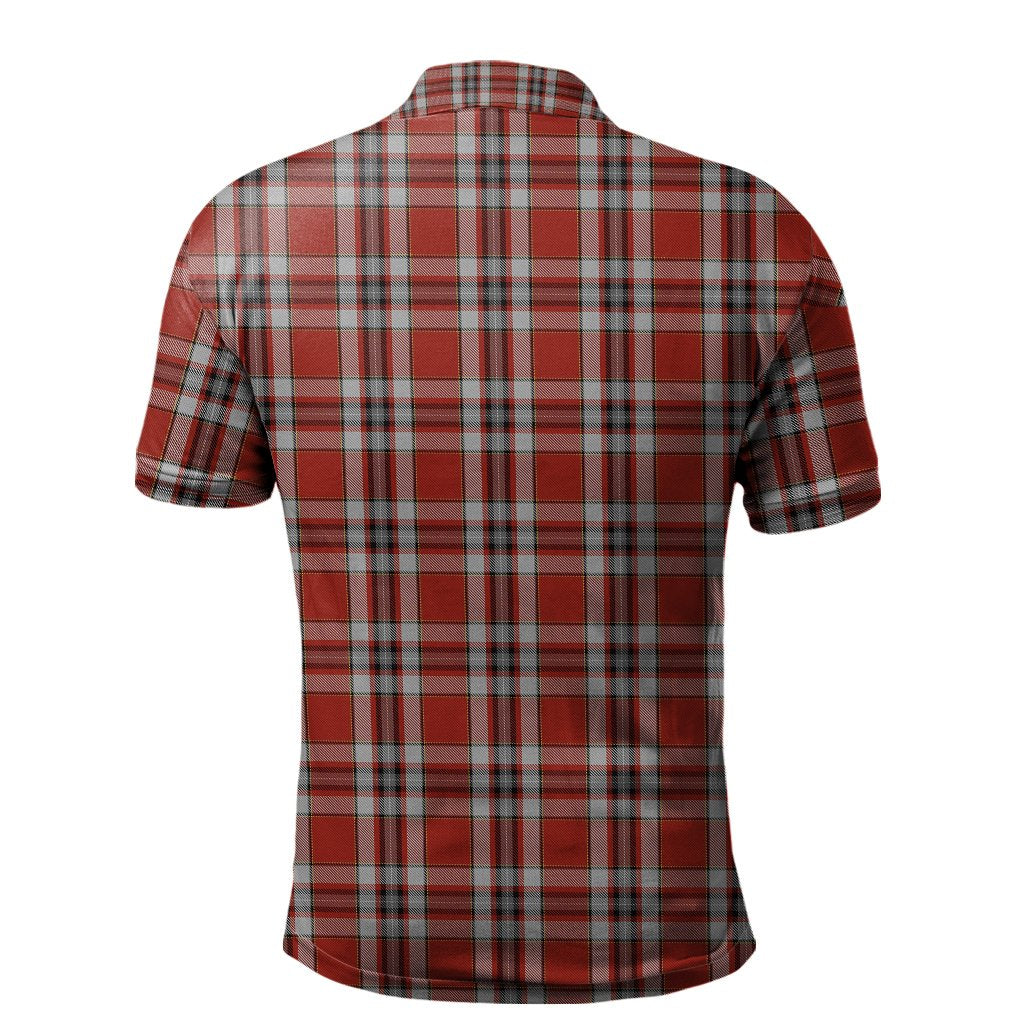 Clan Drummond of Perth Dress Tartan Polo Shirt AH62 Drummond of Perth Dress Tartan Tartan Polo   