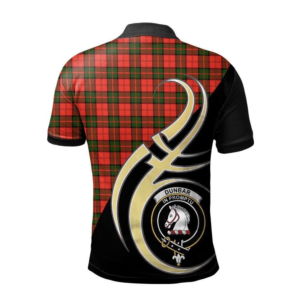 Clan Dunbar Modern Tartan Polo Shirt - Believe In Me Style YR19 Dunbar Modern Tartan Tartan Polo   