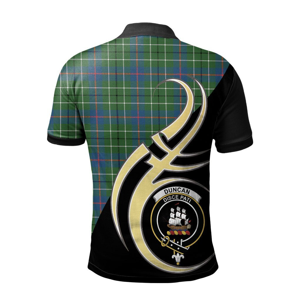 Clan Duncan Ancient Tartan Polo Shirt - Believe In Me Style BG68 Duncan Ancient Tartan Tartan Polo   