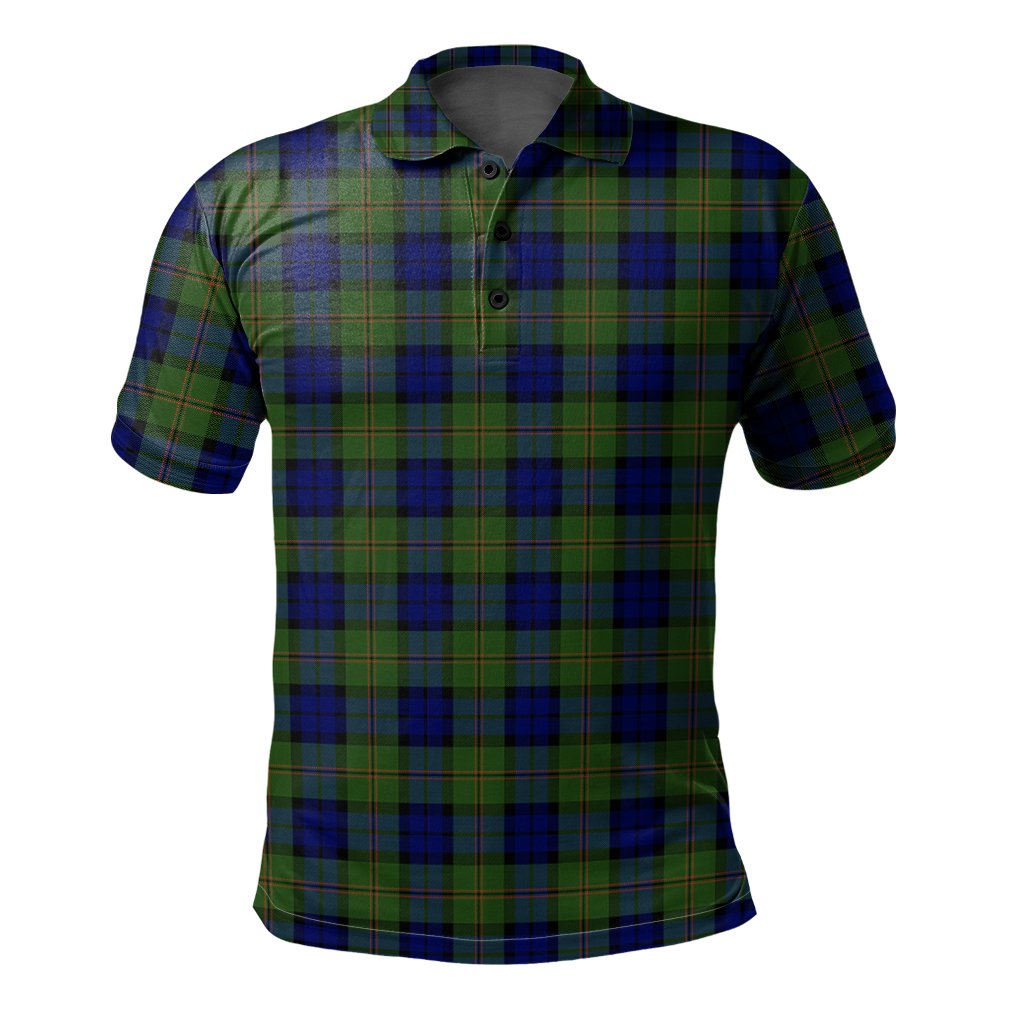 Clan Dundas Modern Tartan Polo Shirt SB80 Dundas Modern Tartan Tartan Polo   