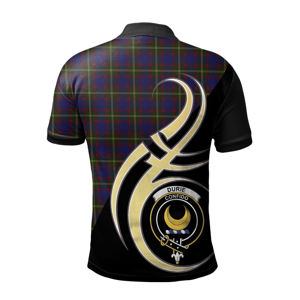 Clan Durie Tartan Polo Shirt - Believe In Me Style RU19 Durie Tartan Tartan Polo   