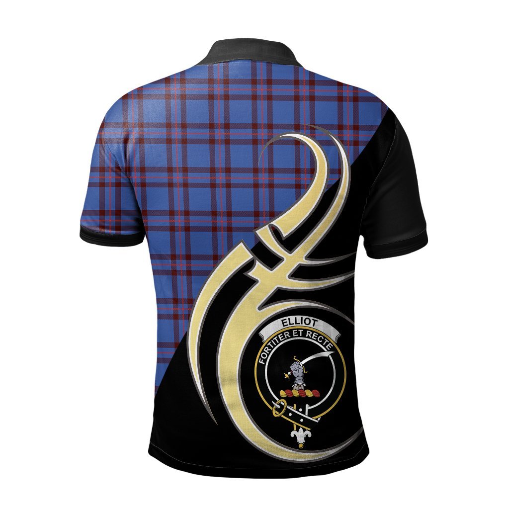 Clan Elliot Modern Tartan Polo Shirt - Believe In Me Style UT28 Elliot Modern Tartan Tartan Polo   