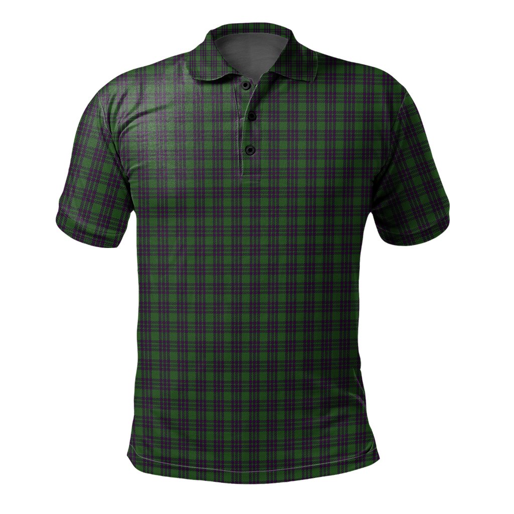 Clan Elphinstone Tartan Polo Shirt UH60 Elphinstone Tartan Tartan Polo   