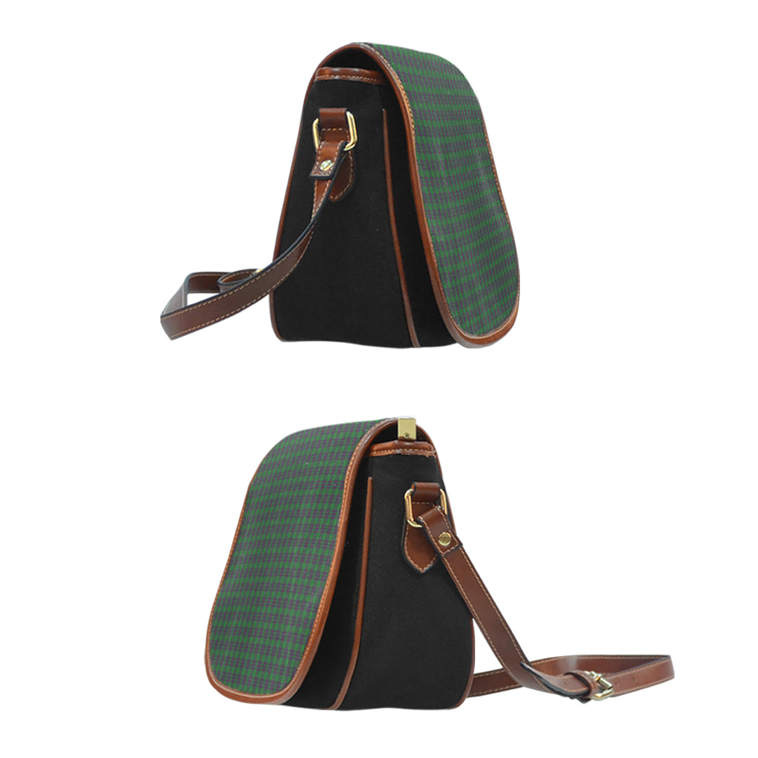 Clan Elphinstone Tartan Saddle Handbags PQ10 Clan Elphinstone Tartan Today   