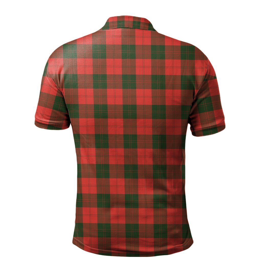 Clan Erskine Modern Tartan Polo Shirt QV48 Erskine Modern Tartan Tartan Polo   