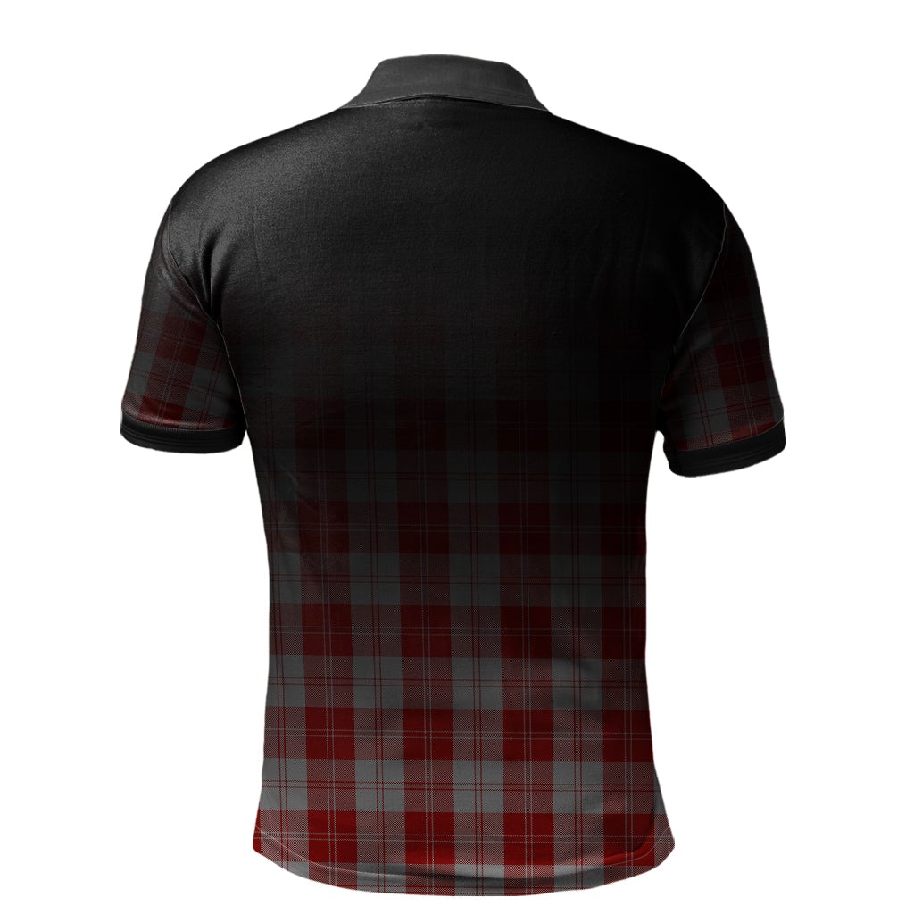 Clan Erskine Red Tartan Polo Shirt - Alba Celtic Style YZ33 Erskine Red Tartan Tartan Polo   