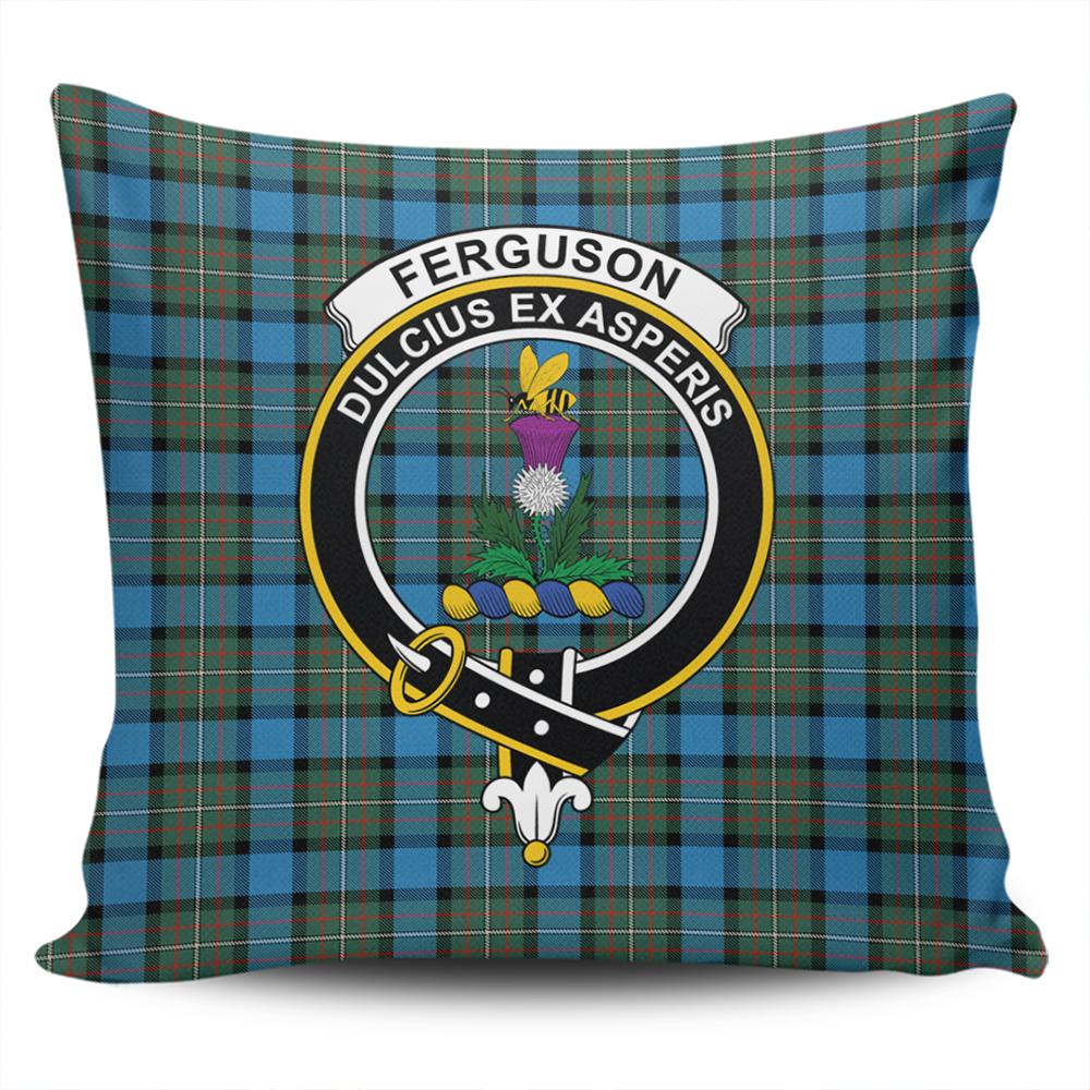 Clan Fergusson Ancient Tartan Crest Pillow Cover OY97 Clan Fergusson Tartan Today   