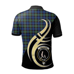 Clan Fletcher Ancient Tartan Polo Shirt - Believe In Me Style TO17 Fletcher Ancient Tartan Tartan Polo   