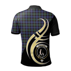 Clan Fletcher Modern Tartan Polo Shirt - Believe In Me Style PY59 Fletcher Modern Tartan Tartan Polo   