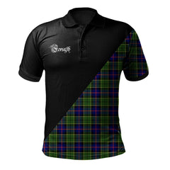 Clan Forsyth Modern Clan - Military Polo Shirt MJ29 Forsyth Modern Tartan Tartan Polo   