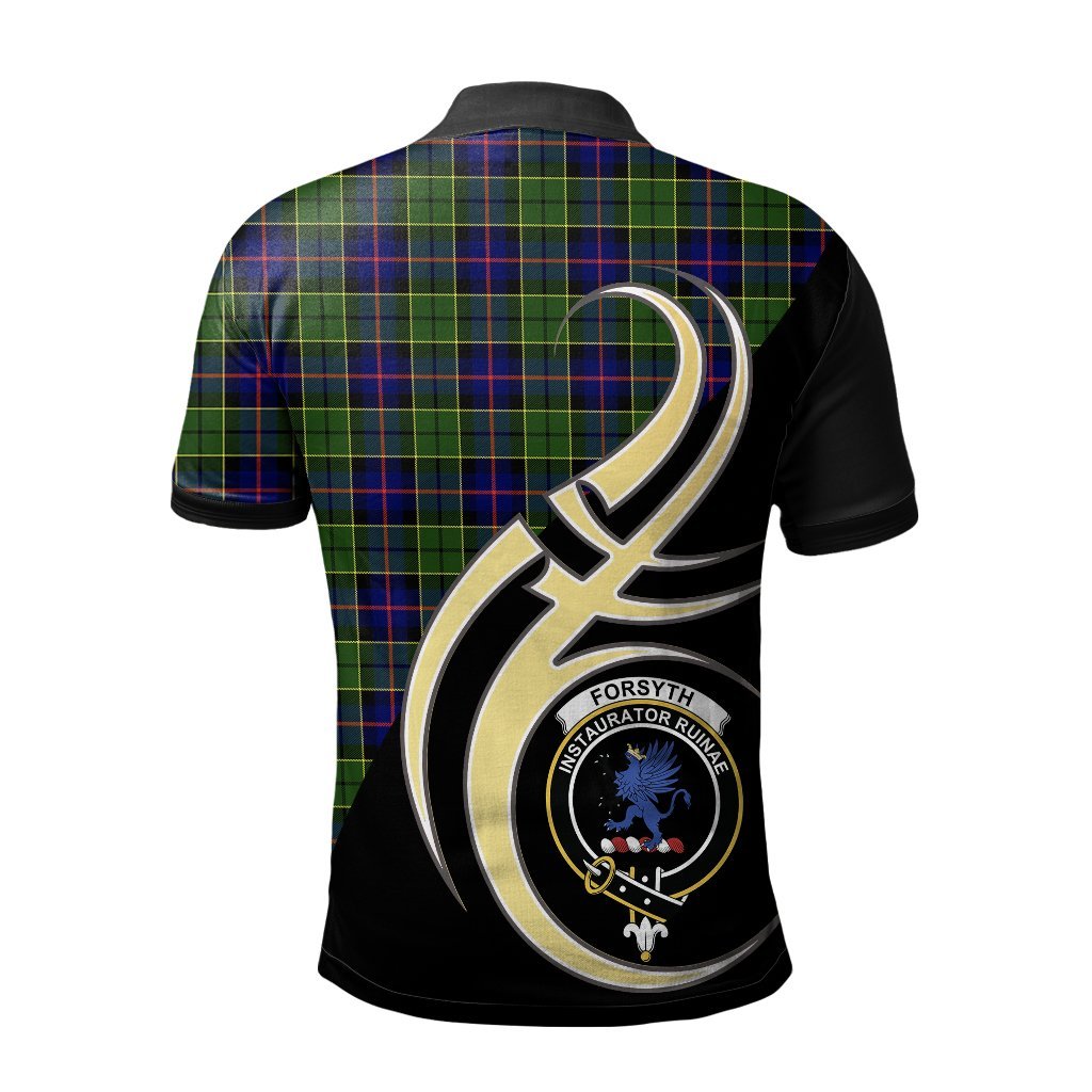 Clan Forsyth Modern Tartan Polo Shirt - Believe In Me Style MC41 Forsyth Modern Tartan Tartan Polo   