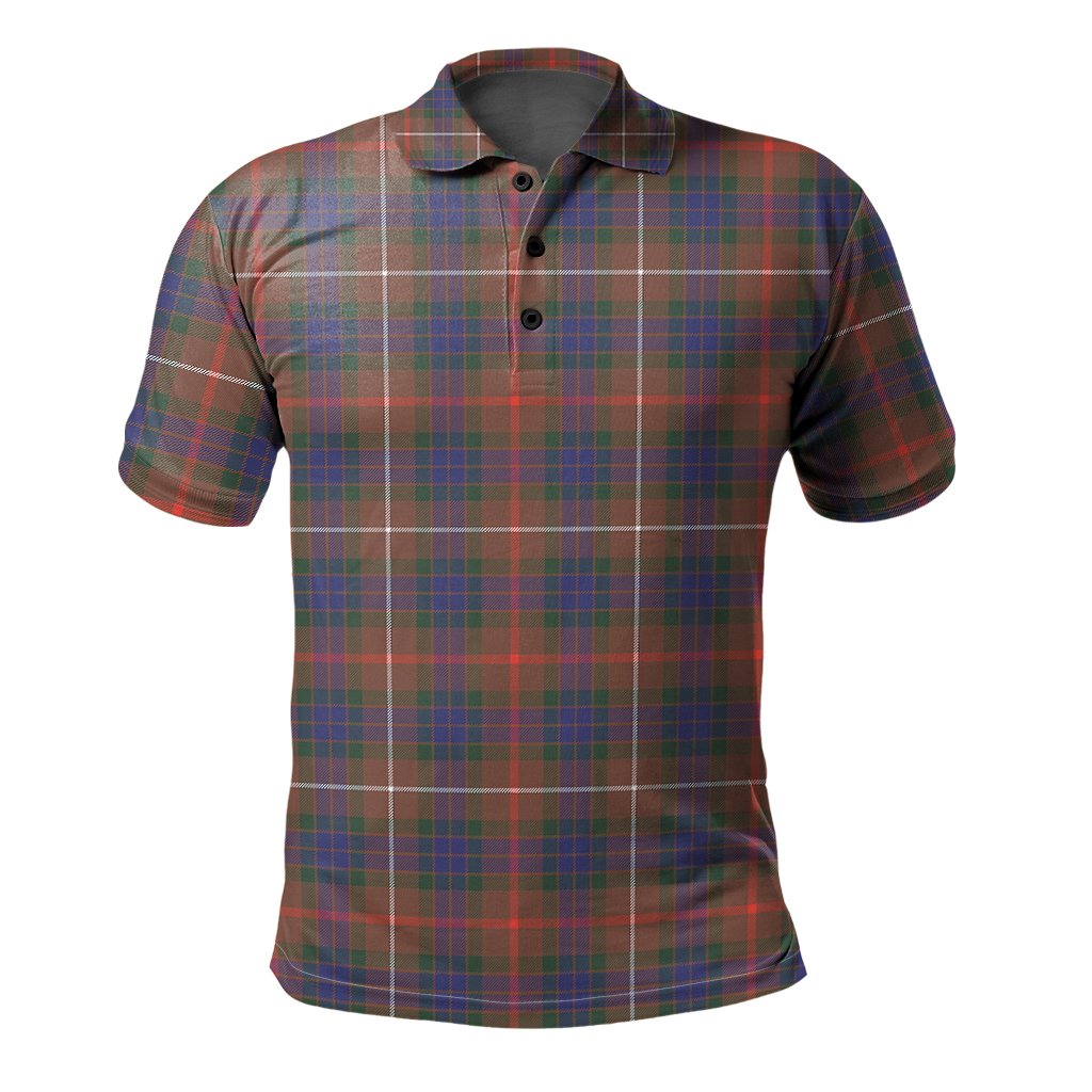 Clan Fraser Hunting Modern Tartan Polo Shirt EV78 Fraser Hunting Modern Tartan Tartan Polo   