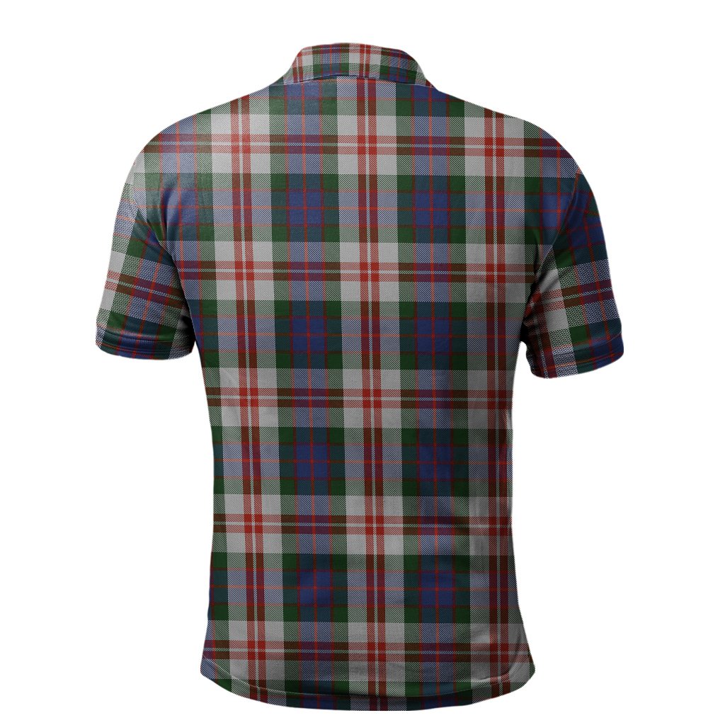 Clan Fraser Red Dress Tartan Polo Shirt DH94 Fraser Red Dress Tartan Tartan Polo   