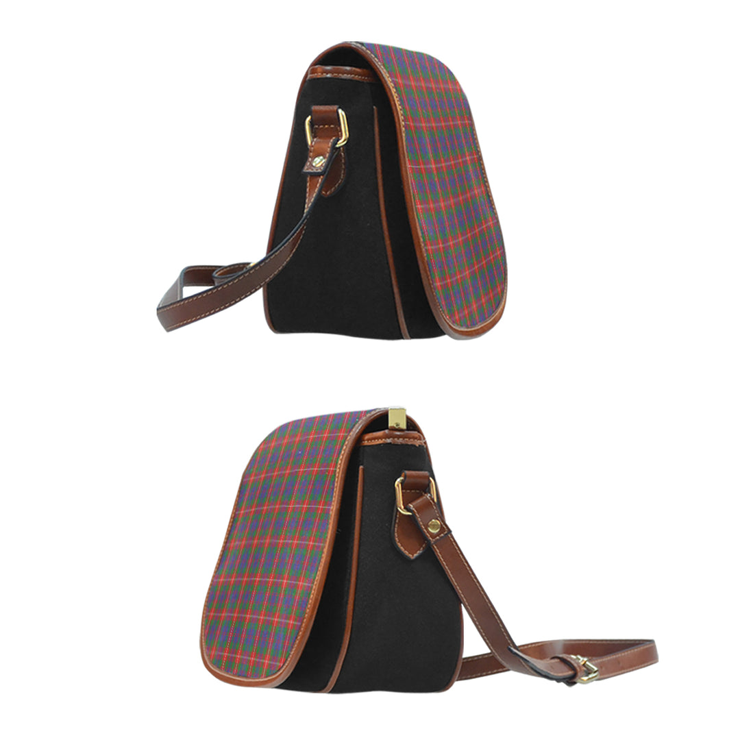 Clan Fraser of Lovat Tartan Saddle Handbags WD93 Clan Fraser Tartan Today   