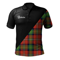 Clan Fullerton Clan - Military Polo Shirt VV35 Fullerton Tartan Tartan Polo   