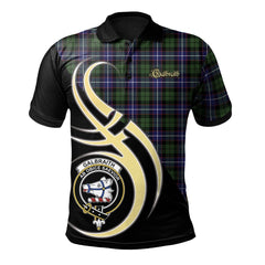 Clan Galbraith Modern Tartan Polo Shirt - Believe In Me Style CS31 Galbraith Modern Tartan Tartan Polo   