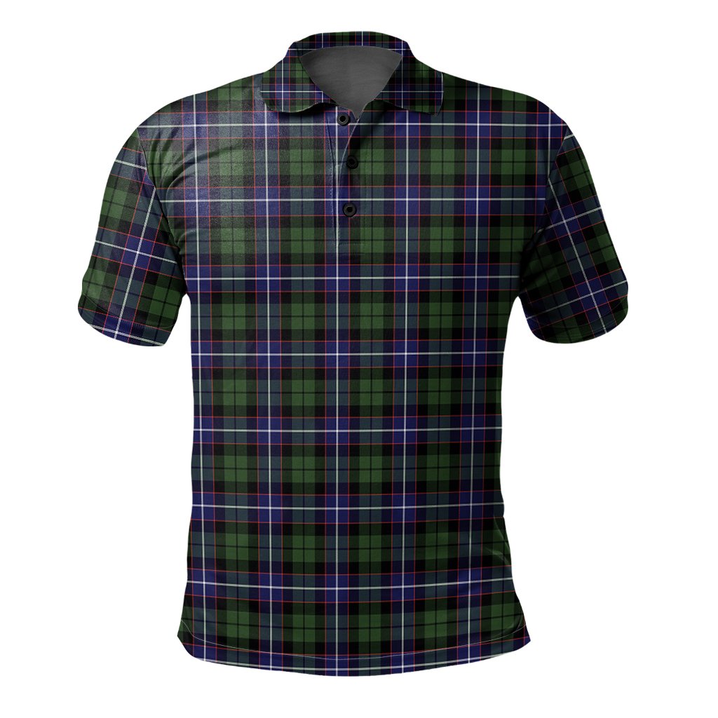 Clan Galbraith Modern Tartan Polo Shirt ZX48 Galbraith Modern Tartan Tartan Polo   