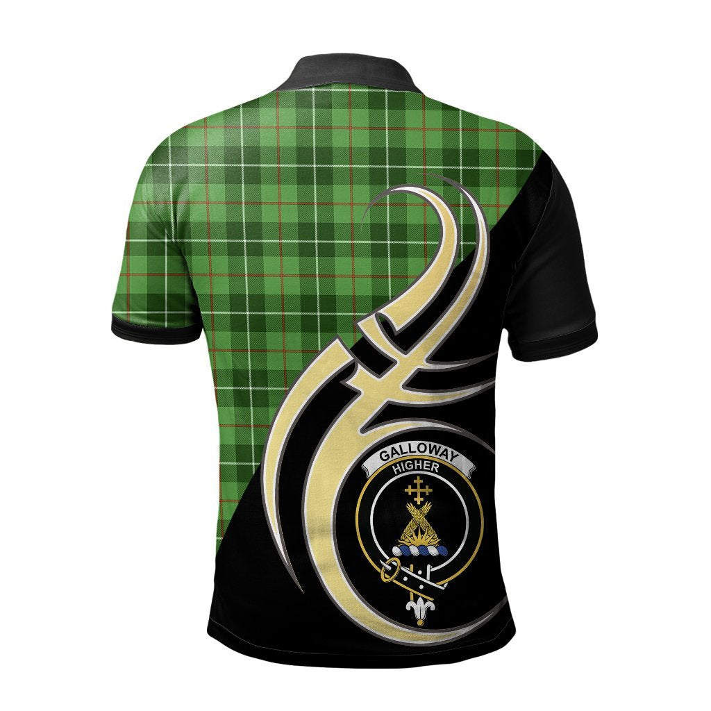 Clan Galloway Tartan Polo Shirt - Believe In Me Style EN66 Galloway Tartan Tartan Polo   