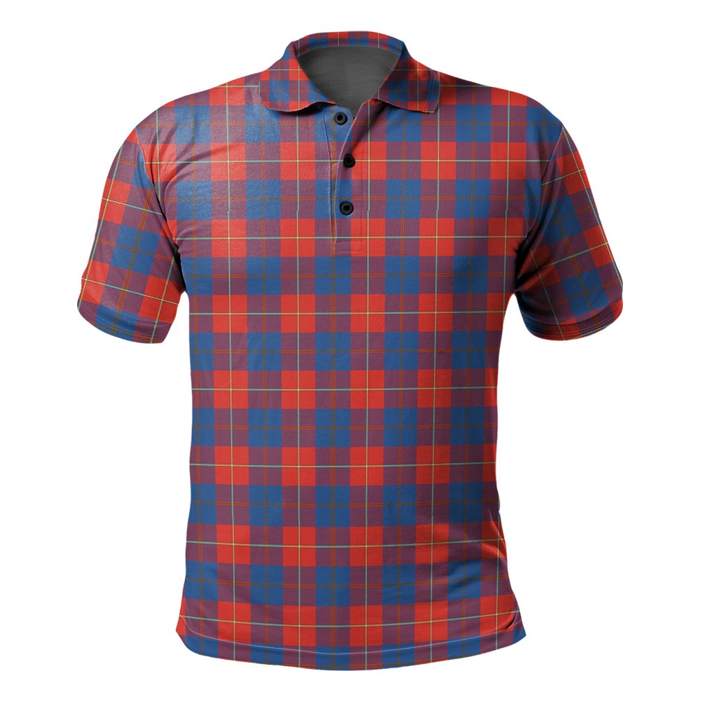 Clan Galloway Red Tartan Polo Shirt PM17 Galloway Red Tartan Tartan Polo   