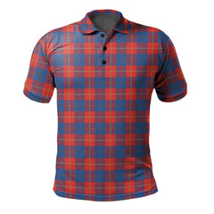 Clan Galloway Red Tartan Polo Shirt PM17 Galloway Red Tartan Tartan Polo   