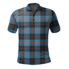 Clan Garden Tartan Polo Shirt BF94 Garden Tartan Tartan Polo   