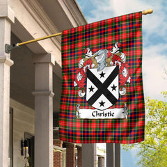 Clan Christie Tartan Crest Garden Flag OJ39 Clan Christie Tartan Today   