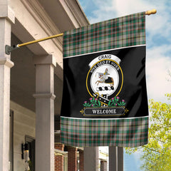 Clan Craig Ancient Tartan Crest Garden Flag  - Welcome  AZ88 Clan Craig Tartan Today   