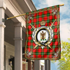 Clan Gartshore Tartan Crest Garden Flag  - Celtic Thistle  RI25 Clan Gartshore Tartan Today   