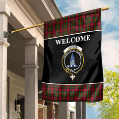 Clan Geddes Tartan Crest Black Garden Flag QW49 Clan Ged Tartan Today   