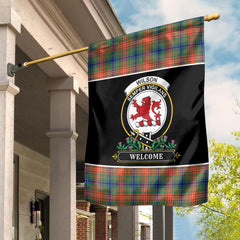 Clan Wilson Ancient Tartan Crest Garden Flag  - Welcome  MJ24 Clan Wilson Tartan Today   