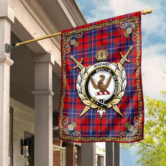 Clan Wishart Dress Tartan Crest Garden Flag  - Celtic Thistle  FY91 Clan Wishart Tartan Today   