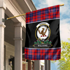 Clan Wishart Dress Tartan Crest Garden Flag  - Welcome  PJ89 Clan Wishart Tartan Today   