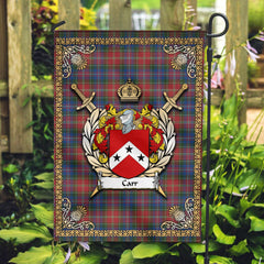 Clan Carr Tartan Crest Garden Flag  - Celtic Thistle  AH81 Clan Hall Tartan Today   