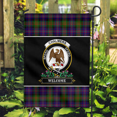 Clan Chalmers (Balnacraig) Tartan Crest Garden Flag  - Welcome  UX54 Clan Craig Tartan Today   