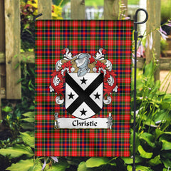 Clan Christie Tartan Crest Garden Flag OJ39 Clan Christie Tartan Today   