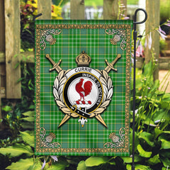 Clan Currie or Curry Tartan Crest Garden Flag  - Celtic Thistle  LS33 Clan Currie Tartan Today   