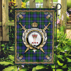 Clan Donnachaidh Tartan Crest Garden Flag  - Celtic Thistle  JJ82 Clan Don Tartan Today   