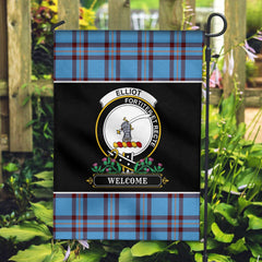 Clan Elliot Ancient Tartan Crest Garden Flag  - Welcome  YN80 Clan Elliot Tartan Today   