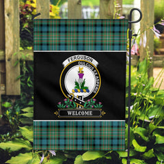 Clan Ferguson Ancient Tartan Crest Garden Flag  - Welcome  ZQ34 Clan Garden Tartan Today   