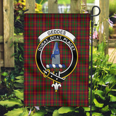 Clan Geddes Tartan Crest Garden Flag JA98 Clan Ged Tartan Today   