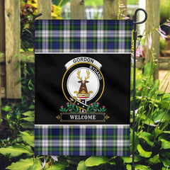 Clan Gordon Dress Modern Tartan Crest Garden Flag  - Welcome  YW25 Clan Gordon Tartan Today   