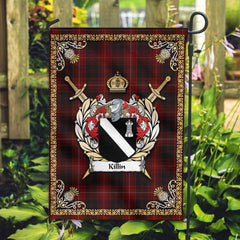 Clan Killin Tartan Crest Garden Flag  - Celtic Thistle  KI81 Clan Garden Tartan Today   