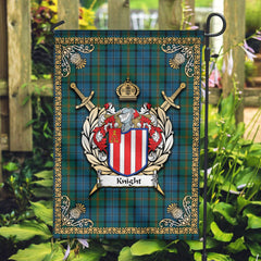 Clan Knight Tartan Crest Garden Flag  - Celtic Thistle  NP56 Clan Garden Tartan Today   