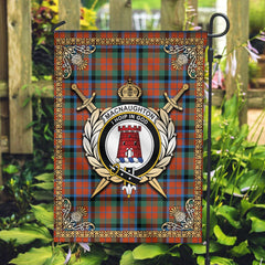 Clan MacNaughton Ancient Tartan Crest Garden Flag  - Celtic Thistle  GV86 Clan MacNaughton Tartan Today   