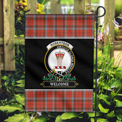 Clan Clan Robertson Weathered Tartan Crest Garden Flag  - Welcome  AV28 Clan Robertson Tartan Today   