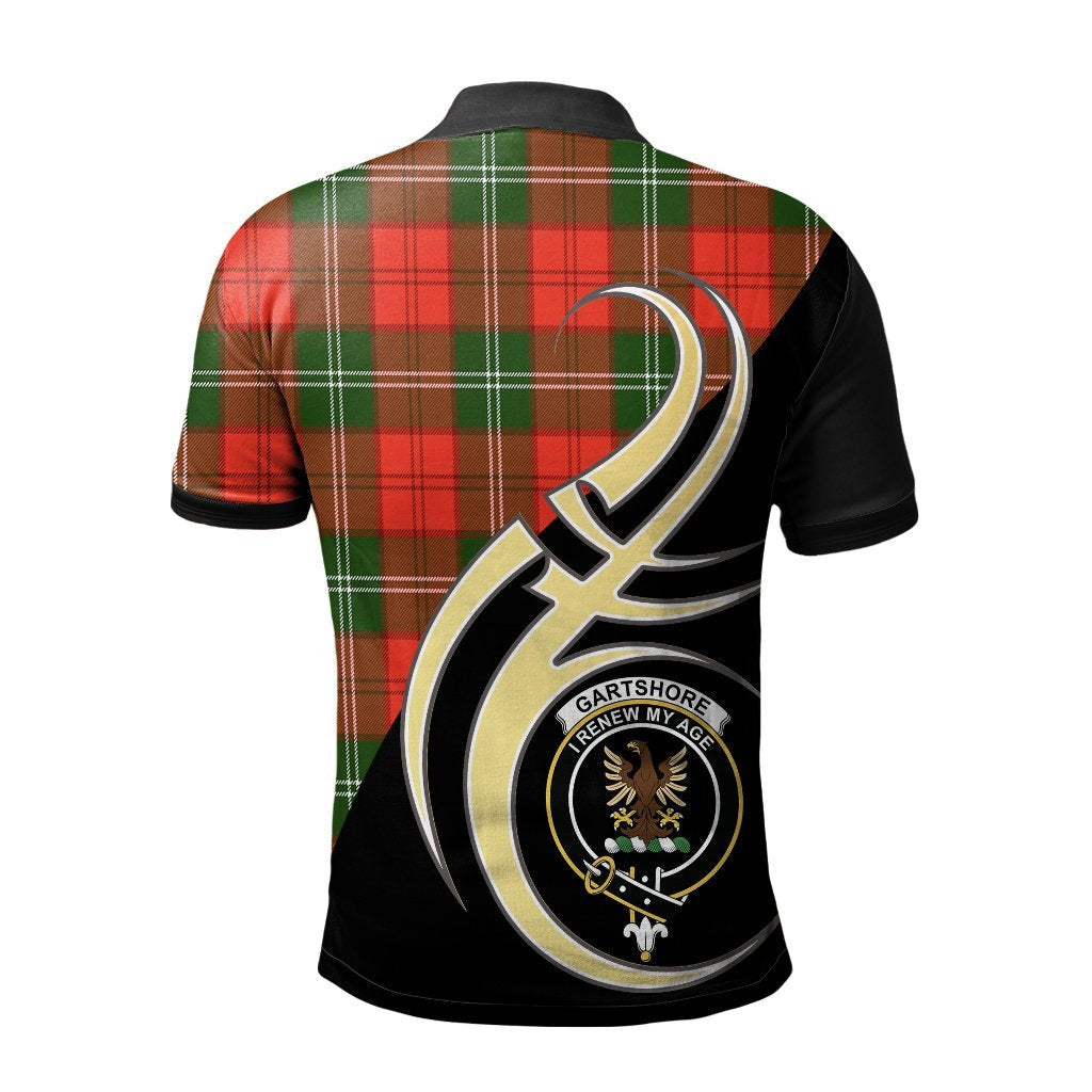 Clan Gartshore Tartan Polo Shirt - Believe In Me Style WK19 Gartshore Tartan Tartan Polo   