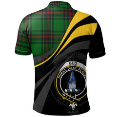 Clan Ged Tartan Polo Shirt - Royal Coat Of Arms Style UD99 Ged Tartan Tartan Polo   